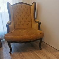 poltrone in stoffa vintage 