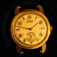 Orologio Zenith in oro da donna anni '50