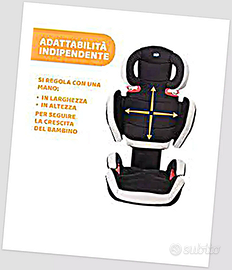 Seggiolino auto Chicco Key 2-3 Fire rosso 3-12anni