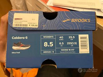 Brooks Cascadia nuove taglia 40 - Trail Running