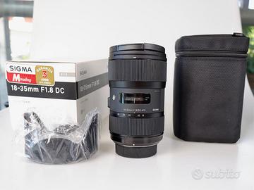 Sigma 18-35mm F1.8 DG HSM Art (Nikon) Nuovo