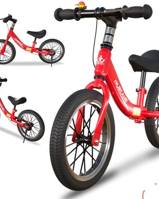 bici senza padali 14 pollici  bambino  2/6 anni