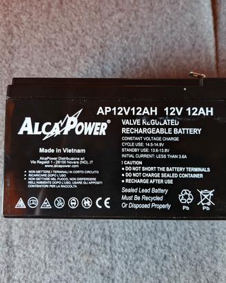 Batteria 12V 12A al piombo