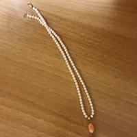 Collana perle d’acqua dolce e corallo mediterraneo