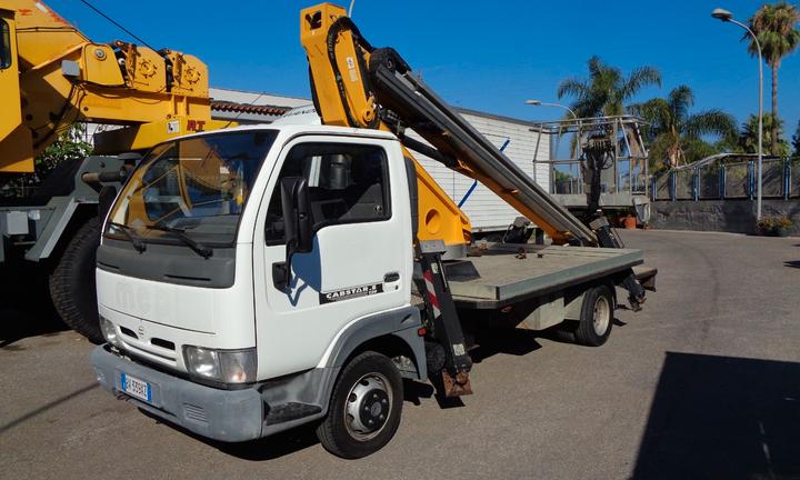 NISSAN CABSTAR - Piattaforma Aerea Oil&Steel 18.12