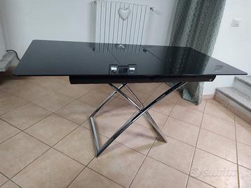 tavolo trasformabile Magic-J Glass Calligaris