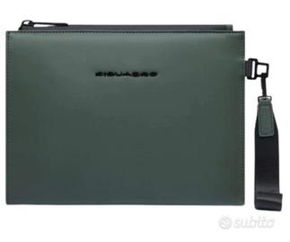 Piquadro Pochette Corner 2.0 Verde Nuova