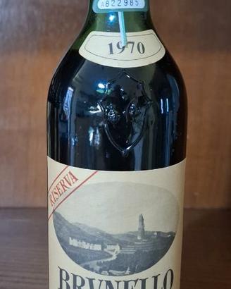 Brunello di Montalcino RISERVA 1970