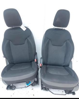 Sedili completi Jeep Renegade pelle e tessuto