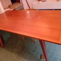 tavolo in legno modernariato 
