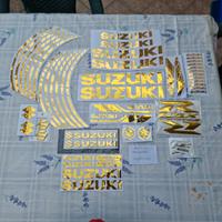 Set completo adesivi Oro per suzuki