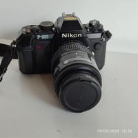 Fotocamera Nikon F-301+obiettivo 35-105mm+soft cas