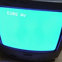 televisore TV Amstrad 14" a colori tubo catodico