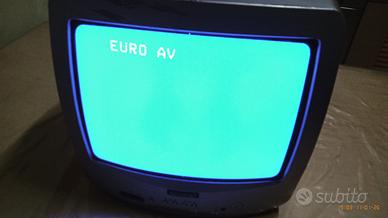 televisore TV Amstrad 14" a colori tubo catodico