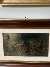 Quadro pittore reggiano Davoli