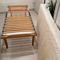 Letto rete ortopedica materasso lattice Inco