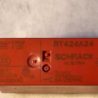Rele SCHRACK RT424A24 24Vdc 8A/250V 2 pezzi