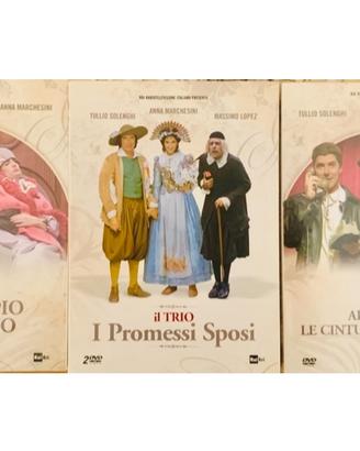 3 DVD TRIO SOLENGHI MARCHESINI LOPEZ