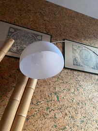 Lampada ad arco da salone vintage di design