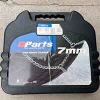 Catene da neve Qparts 7mm QNC7 70 nuove mai usate