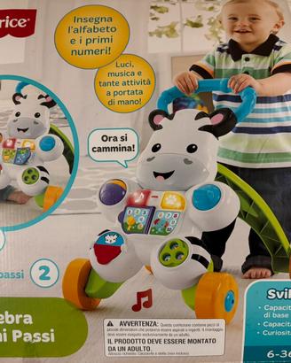 Zebra primi passi Fisher-Price