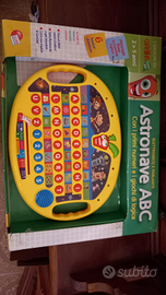 Gioco Astronave ABC per imparare numeri e alfabeto