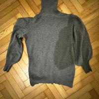 Maglione a collo alto grigio Sportmax