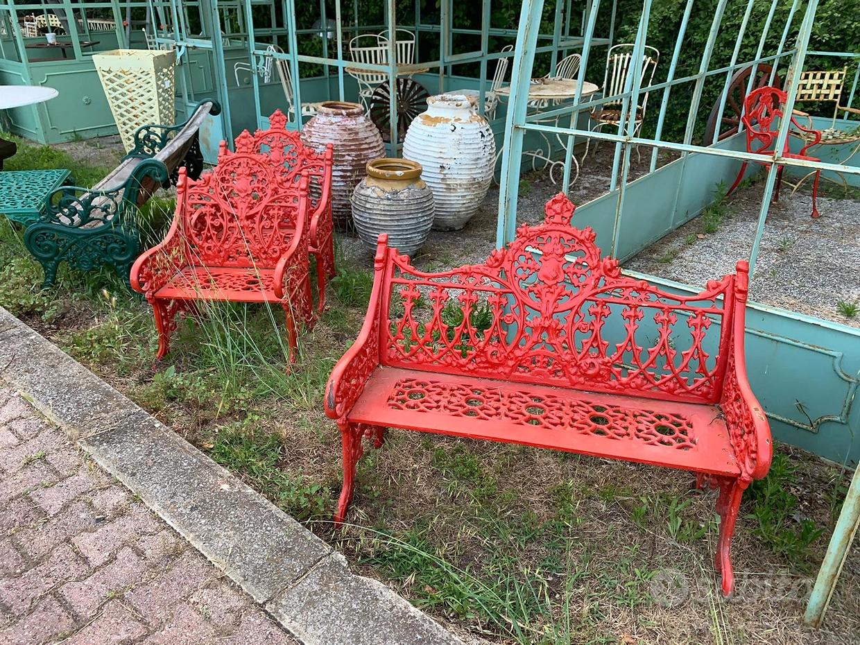 Esterno Panchine Usate In Ferro Panchina In Metallo Per Parchi E