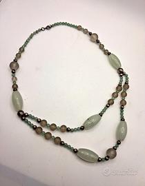Collana con giada
