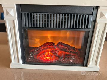 Stufetta effetto camino