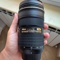 Nikon 24/70 2.8 G ED, GARANZIA AGOSTO 2027