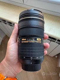 Nikon 24/70 2.8 G ED, GARANZIA AGOSTO 2027
