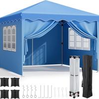 Gazebo 3x3,Gazebi Pieghevole con Oxford 420D