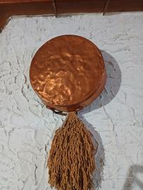 Pentola Paiolo in Rame Martellato