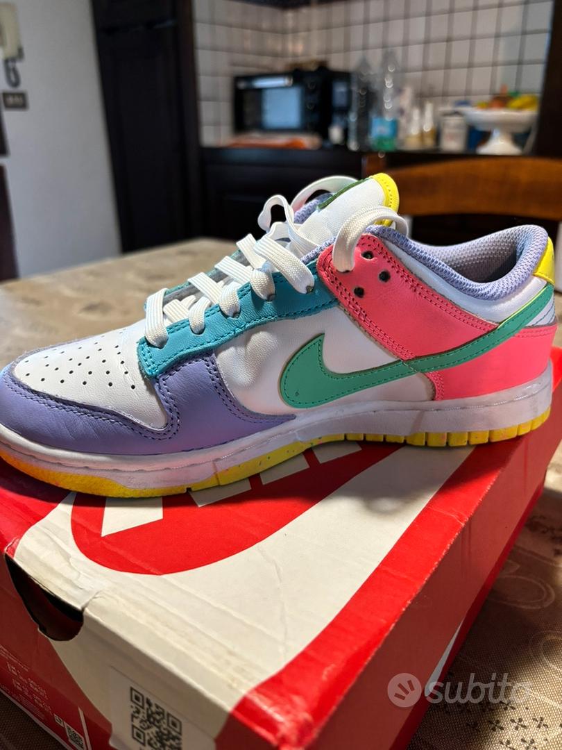 Nike dunk donna colorate Abbigliamento e Accessori In vendita a Pisa