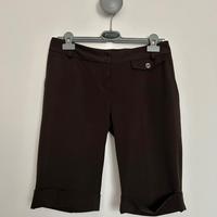 Pantaloncini marroni Pois