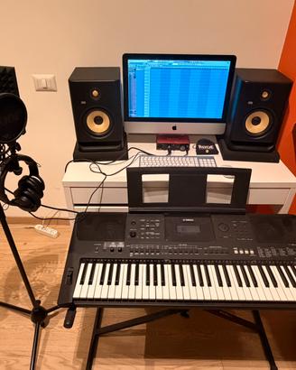 studio setup completo, kit registrazione, mix