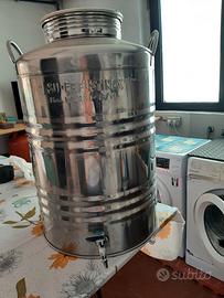 contenitori olio inox