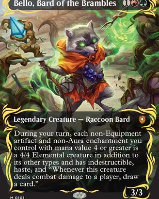 Bello, Bard of the Brambles - FOIL - MTG ENG