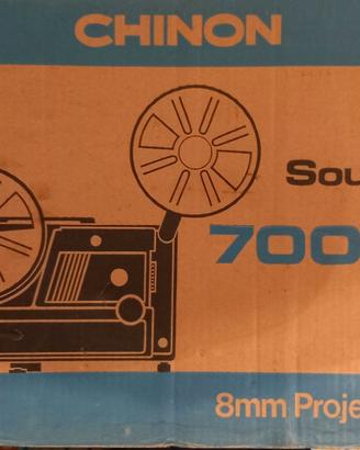 Proiettore Chinon/Minolta Sound 7000 Super 8 e sin