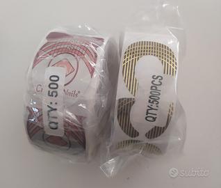 LOTTO 1000 CARTINE CRISTAL E AMERICAN NAILS 