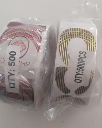 LOTTO 1000 CARTINE CRISTAL E AMERICAN NAILS 