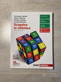 libro di chimica superiori "Scoprire la chimica"