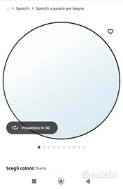 specchio tondo ikea