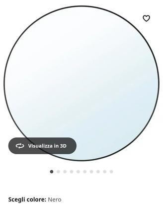 specchio tondo ikea