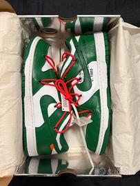 Nike x Off White Dunk Pine Green 2019 47 12.5
