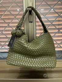 borsa shein intrecciata verde tendenza 2026