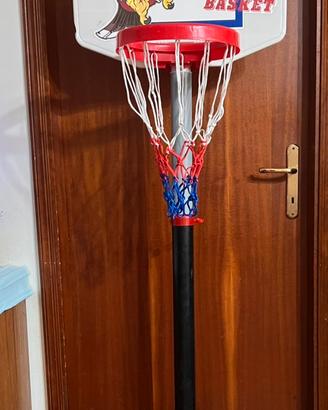 Canestro da basket a pavimento