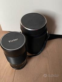 Obiettivo 200-f/35 vintage Vivitar-Tamron Pentax K