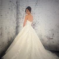 Abito da sposa Mai indossato foto reali